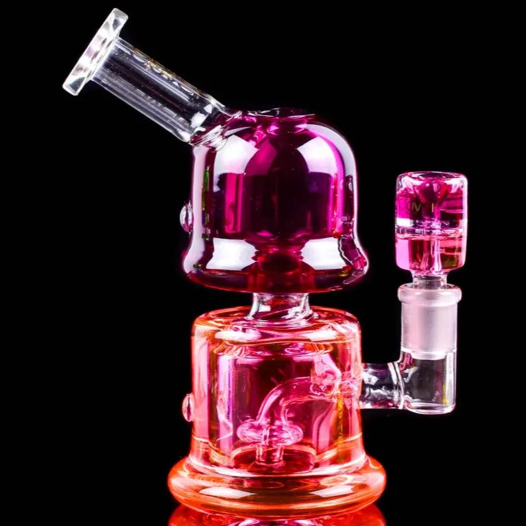 6.5" Double Chamber Glycerin Bong