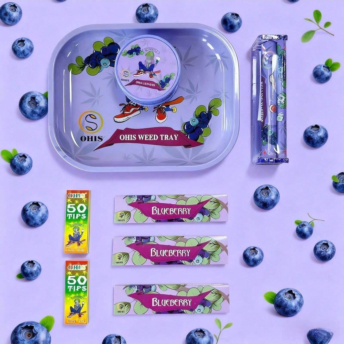 8-Pieces The Joker Smoking Rolling Combo Kits