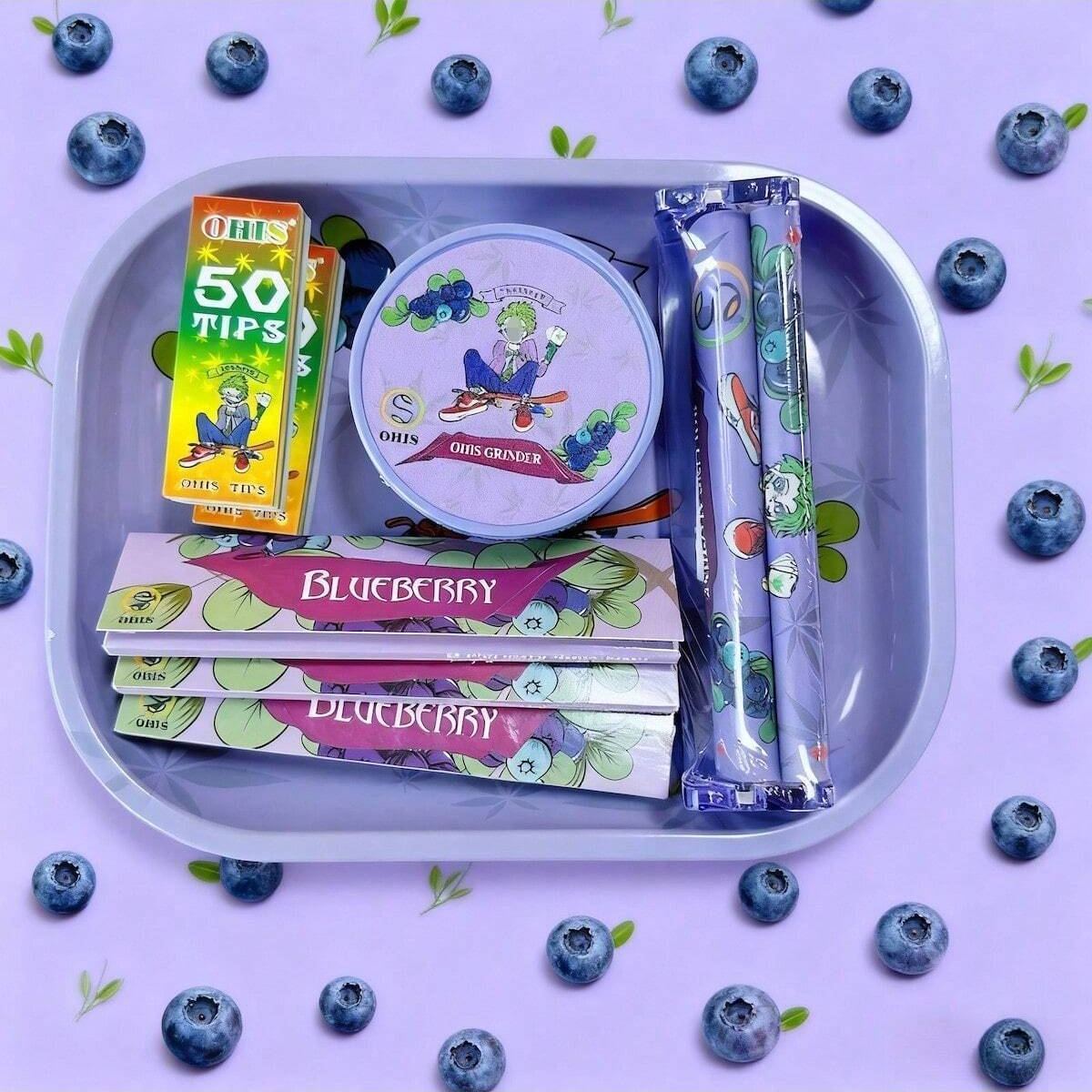 8-Pieces The Joker Smoking Rolling Combo Kits