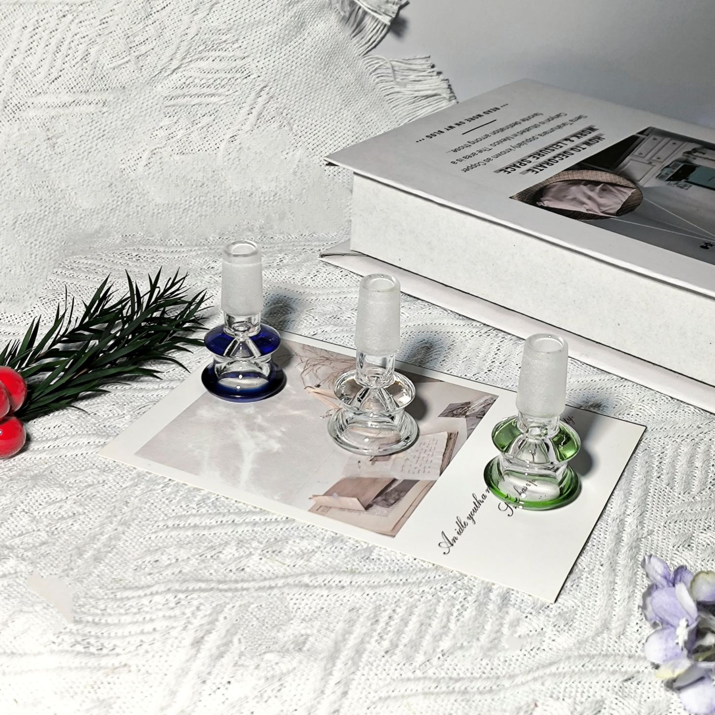 14mm 3 Pack Glass Bowl