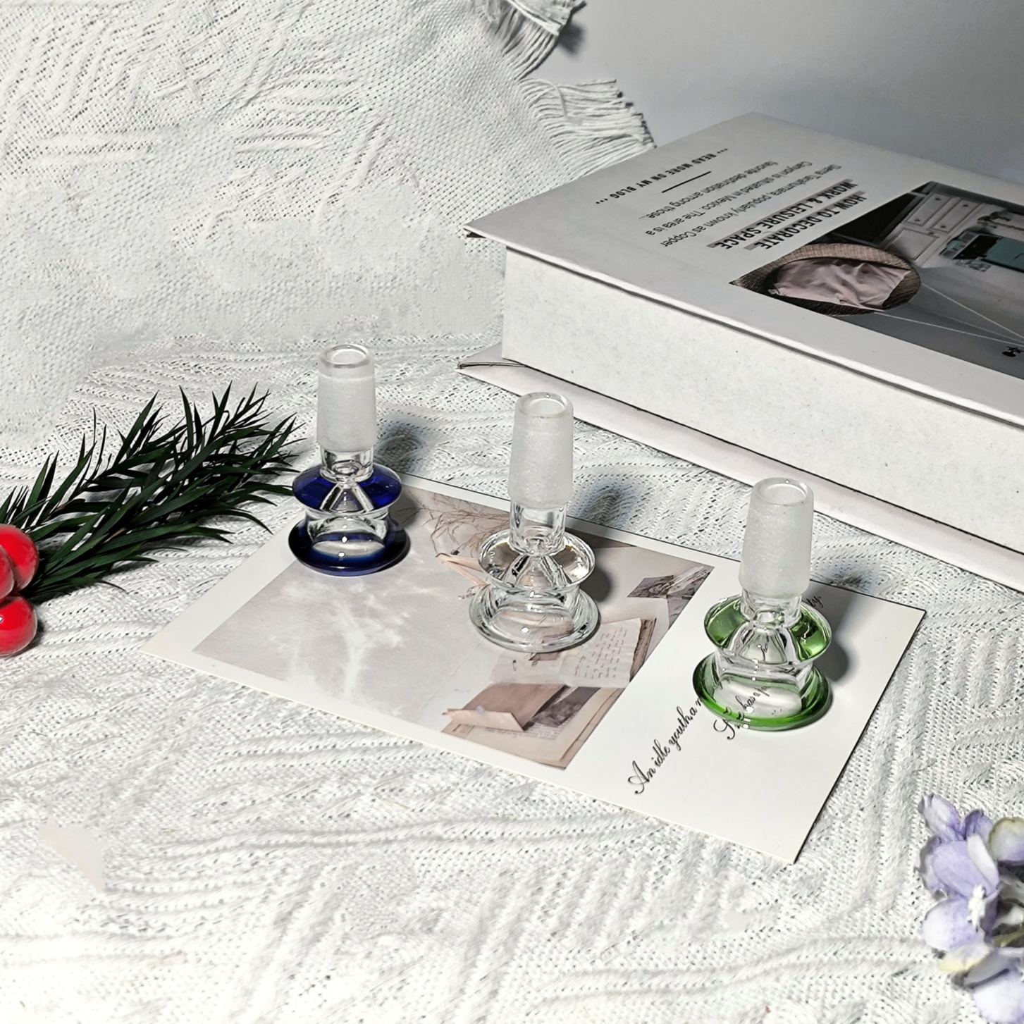 14mm 3 Pack Glass Bowl