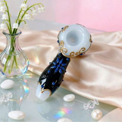 4" Celestial Moon Pipe