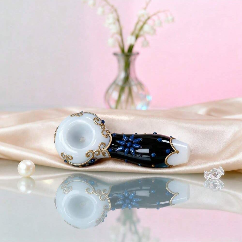 4" Celestial Moon Pipe