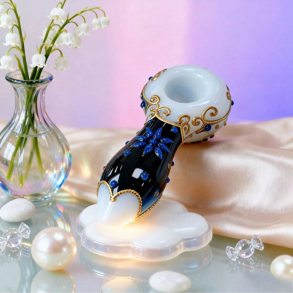 4" Celestial Moon Pipe