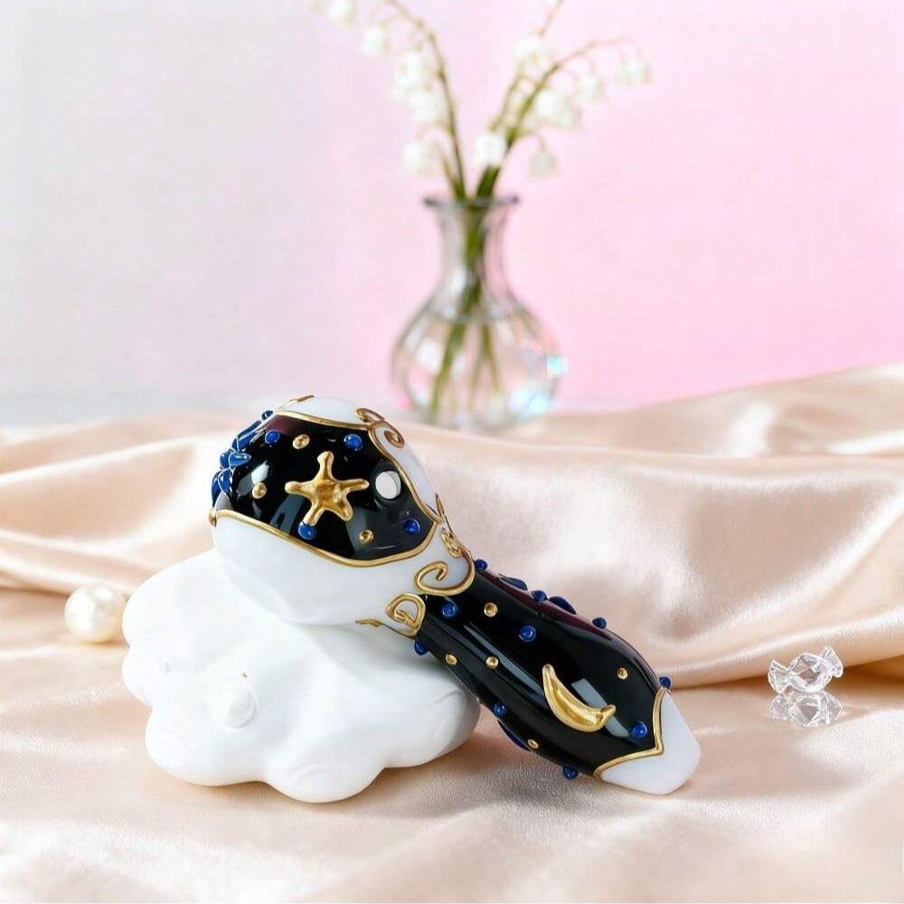 4" Celestial Moon Pipe