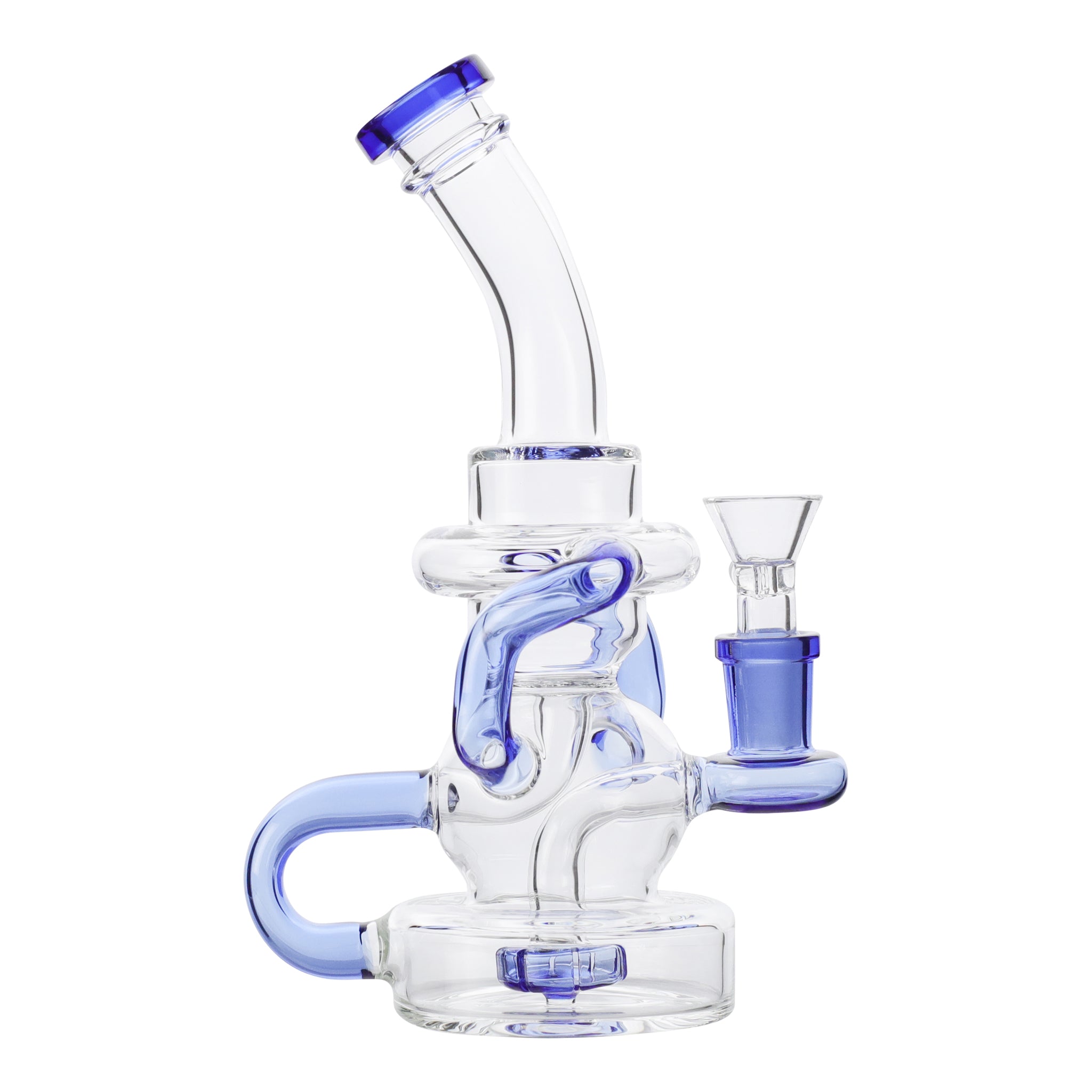 8" Recycling Spherical Chamber Percolator Bong-TheLosPollos