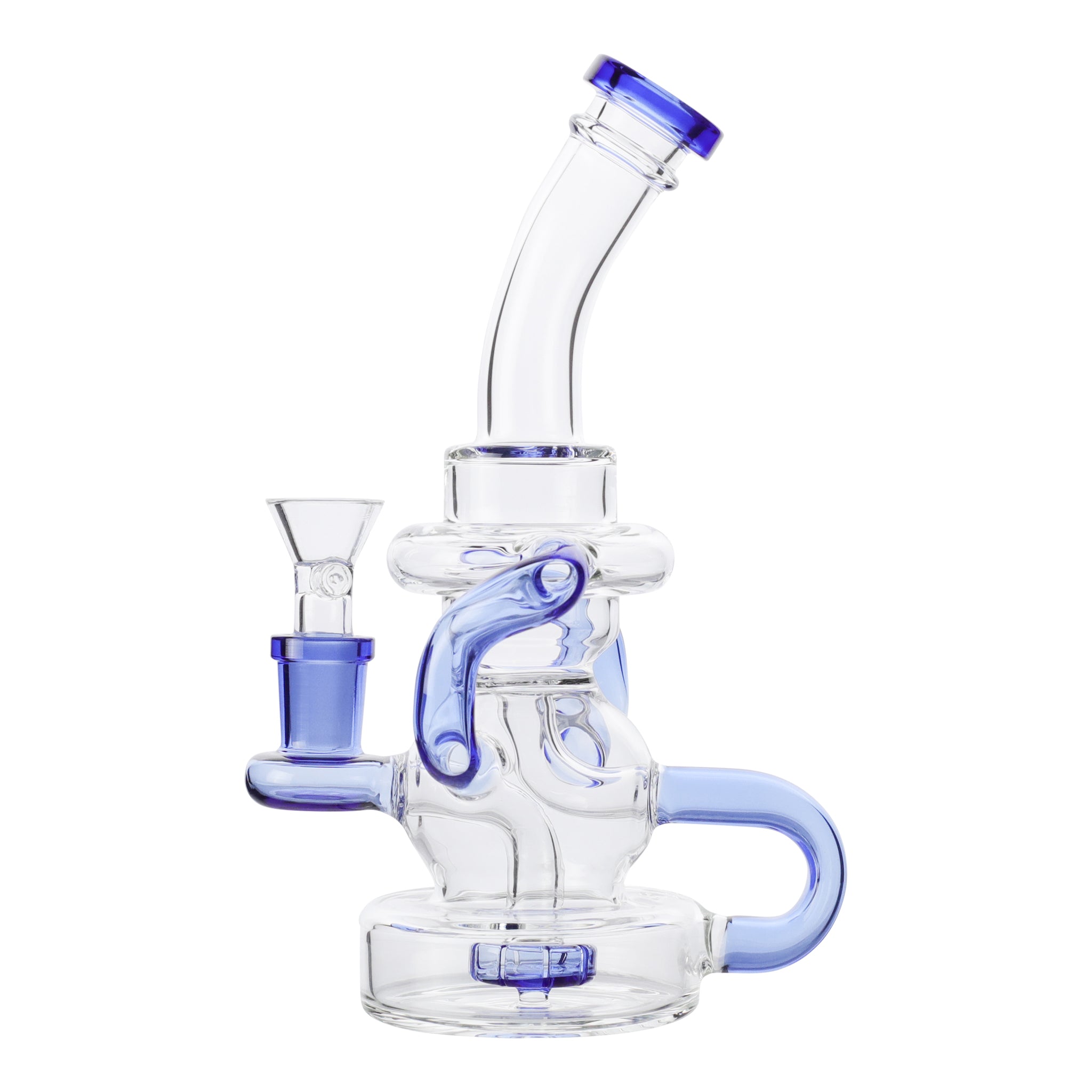 8" Recycling Spherical Chamber Percolator Bong-TheLosPollos