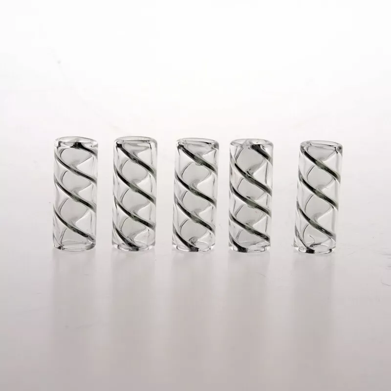 30mm Spiral Glass Filter Tips