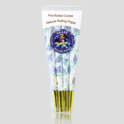 Honeypuff 8pcs Mix Fruit Flavored Pre Rolled Cones with Golden Tips