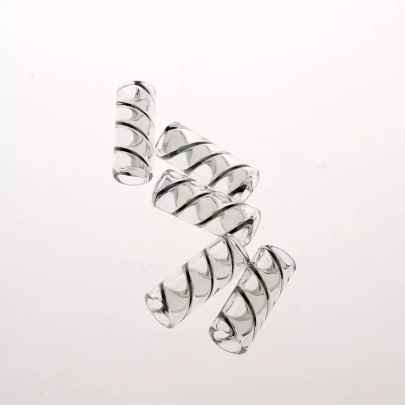 30mm Spiral Glass Filter Tips