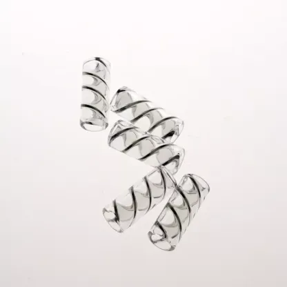 30mm Spiral Glass Filter Tips