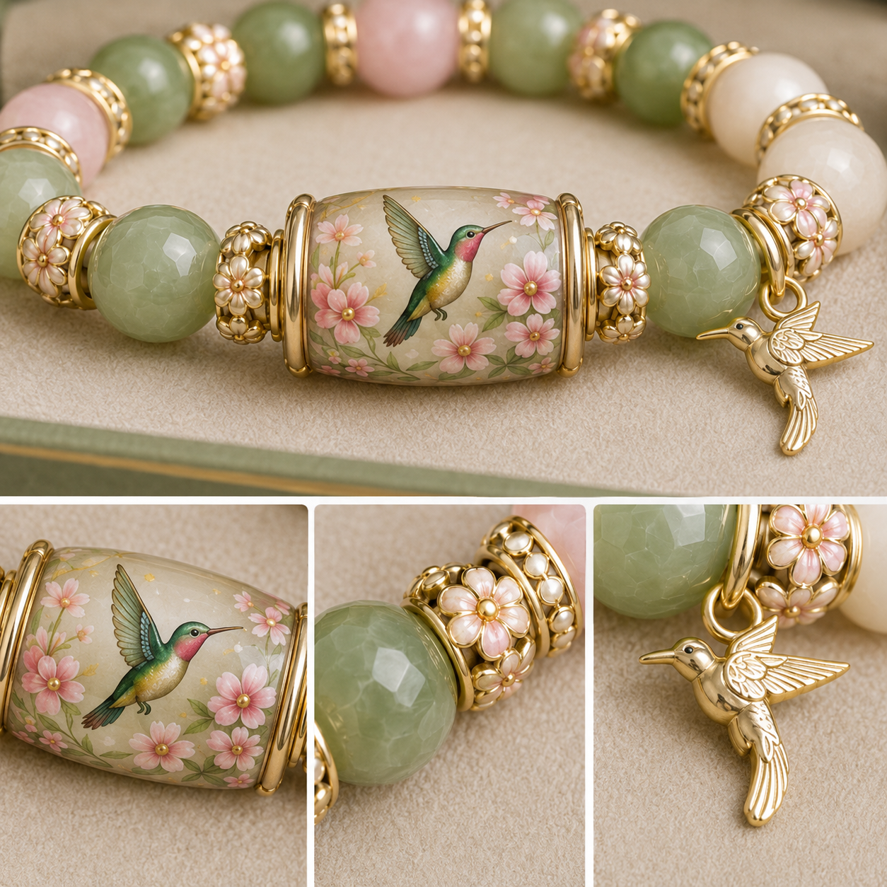🙏Handmade Blessings Bracelet  with Exquisite Gift Box✨Faith • Hope • Healing • Love