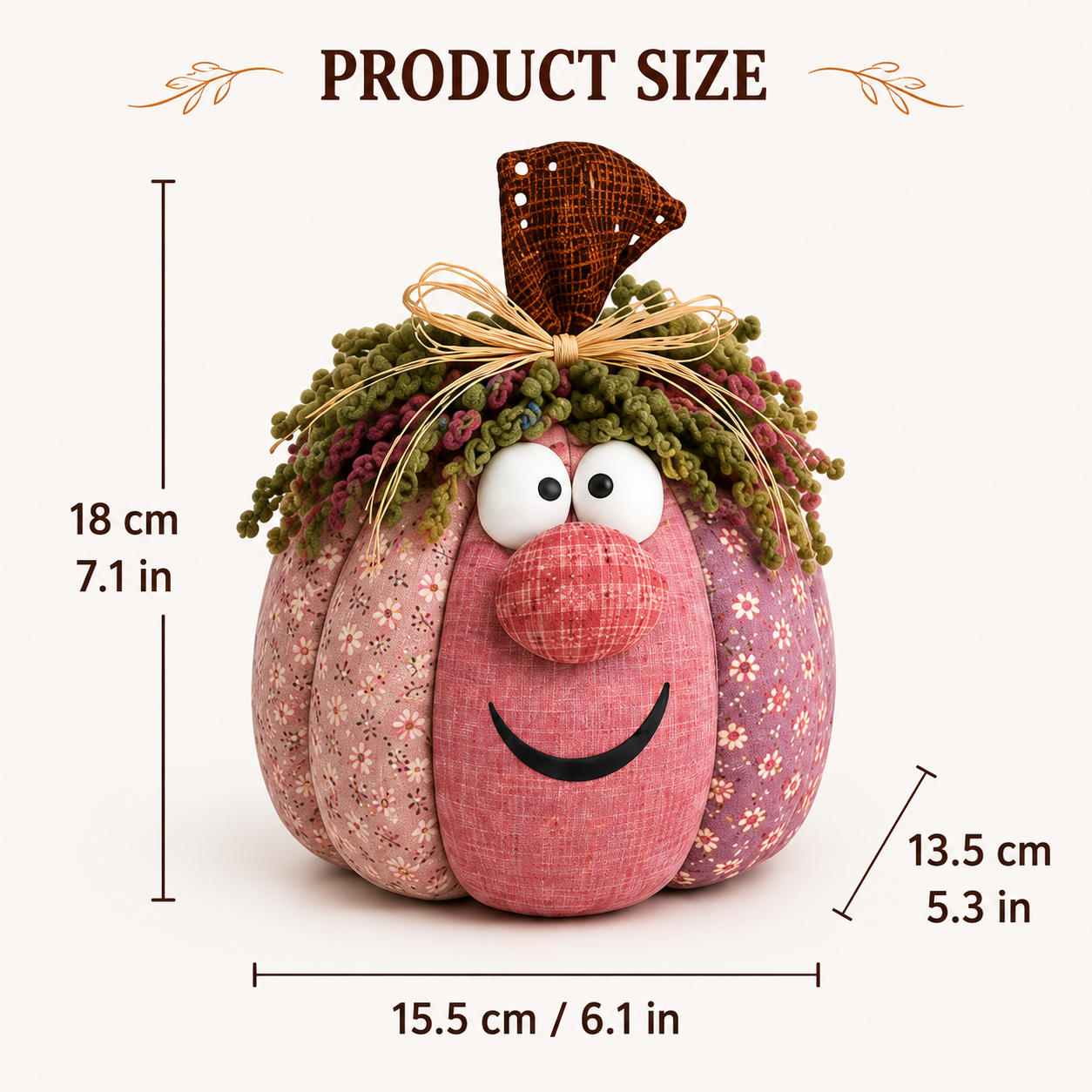 Whimsical Patchwork Pumpkin Pals