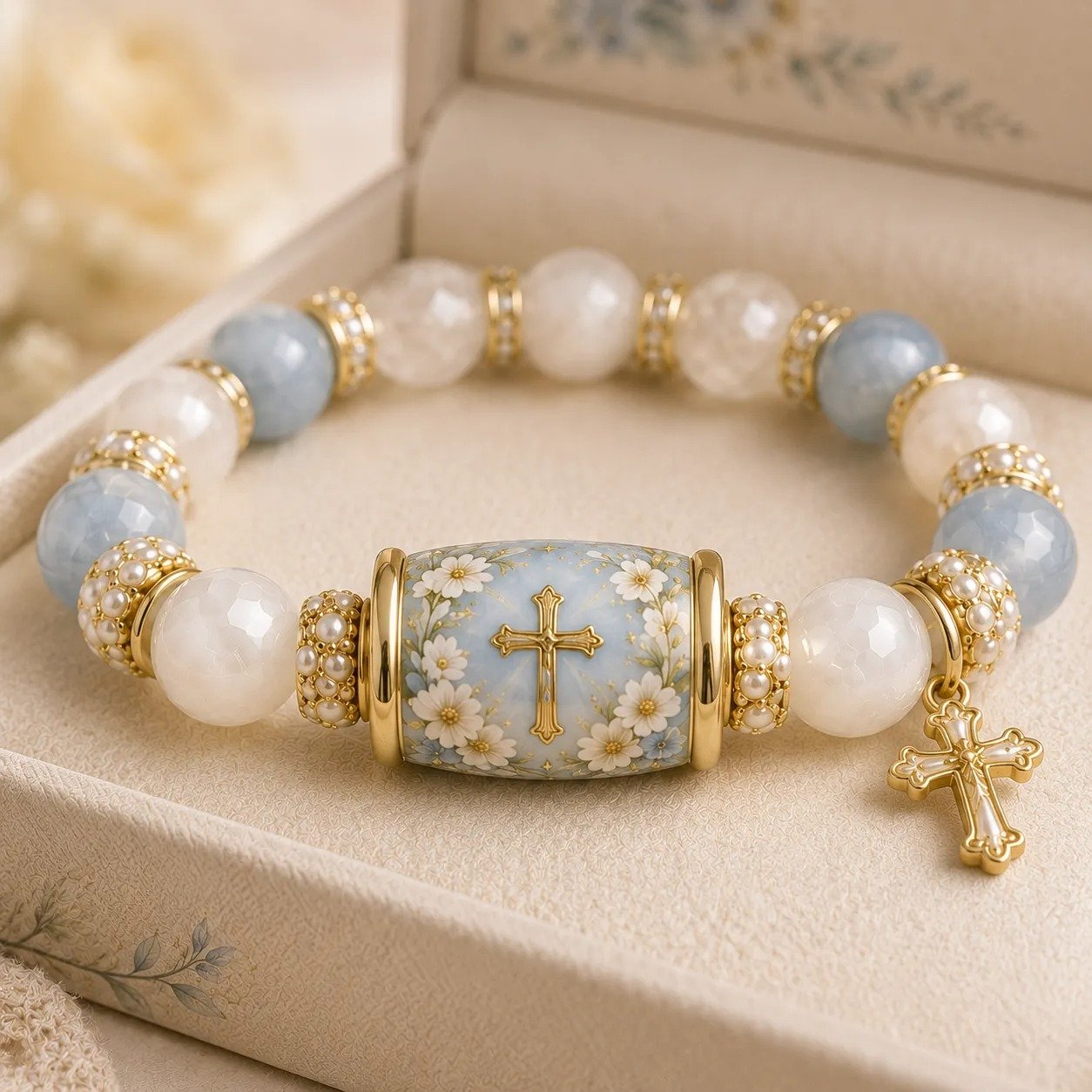 🙏Handmade Blessings Bracelet  with Exquisite Gift Box✨Faith • Hope • Healing • Love