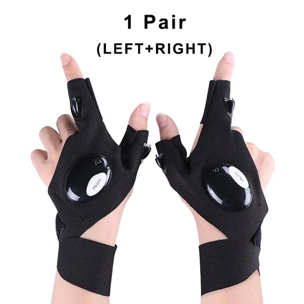 🎄Buy 1 Get 1 Free - LED Flashlight Waterproof Gloves