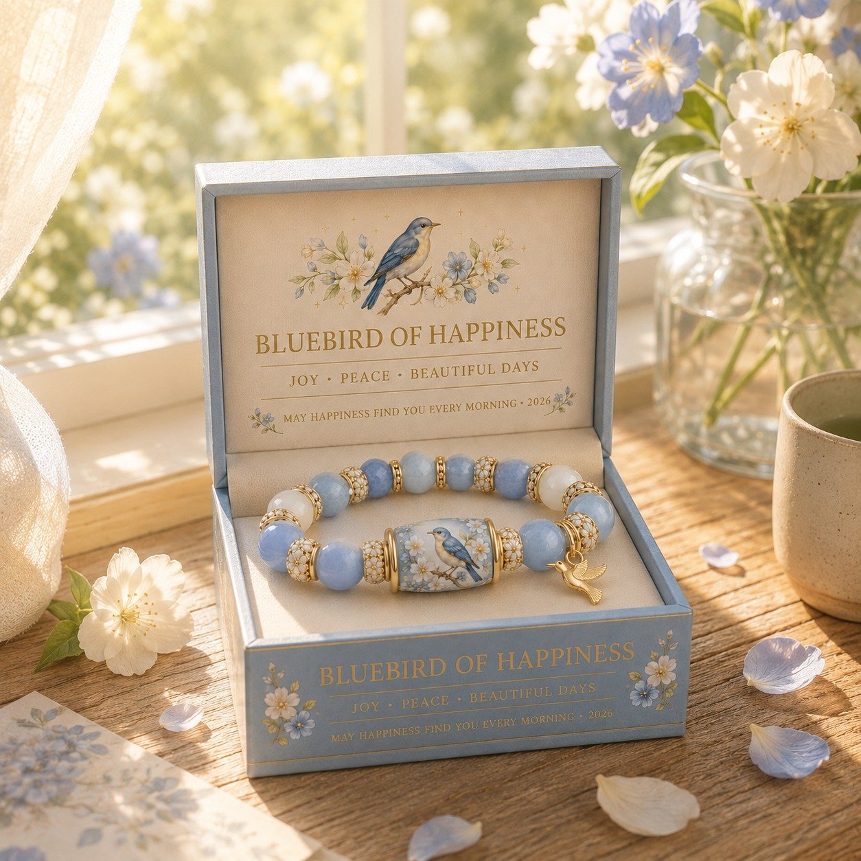 🙏Handmade Blessings Bracelet  with Exquisite Gift Box✨Faith • Hope • Healing • Love