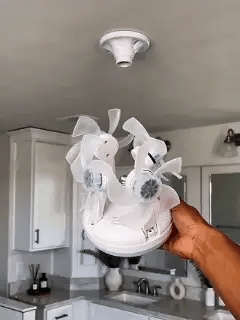 🔥Last Day 50%OFF💡2-in-1 Drone Fan Light-Silent LED Ceiling Fan with Remote—Free shipping
