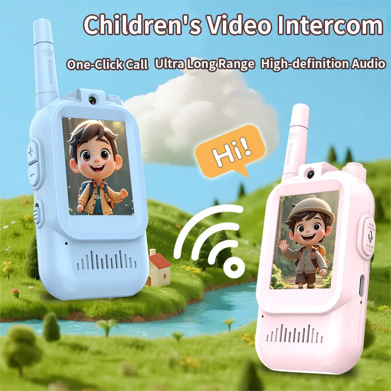 Children's  Video Walkie Talkies with 2-Inch HD Screen
