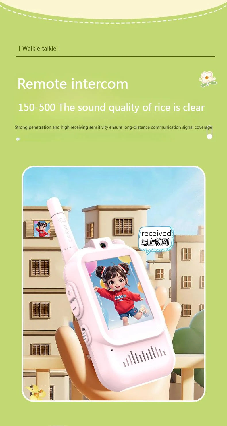 Children's  Video Walkie Talkies with 2-Inch HD Screen