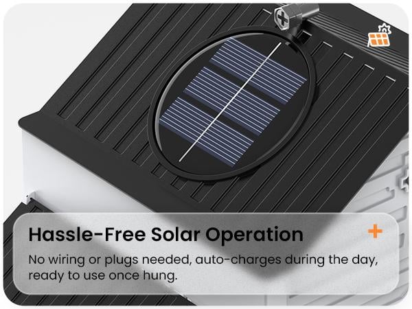 [Mother's Day Gift]MrCrafts Church-Shaped Metal Bird Feeder with Solar Light, 10.35'' * 6.69'' * 8.2'', Hanging Outdoor Feeder, 4lb Large Capacity & Bird Suet Design, Weatherproof, Garden/Yard/Deck Decor & Unique Gift for Christmas & Mother's Day