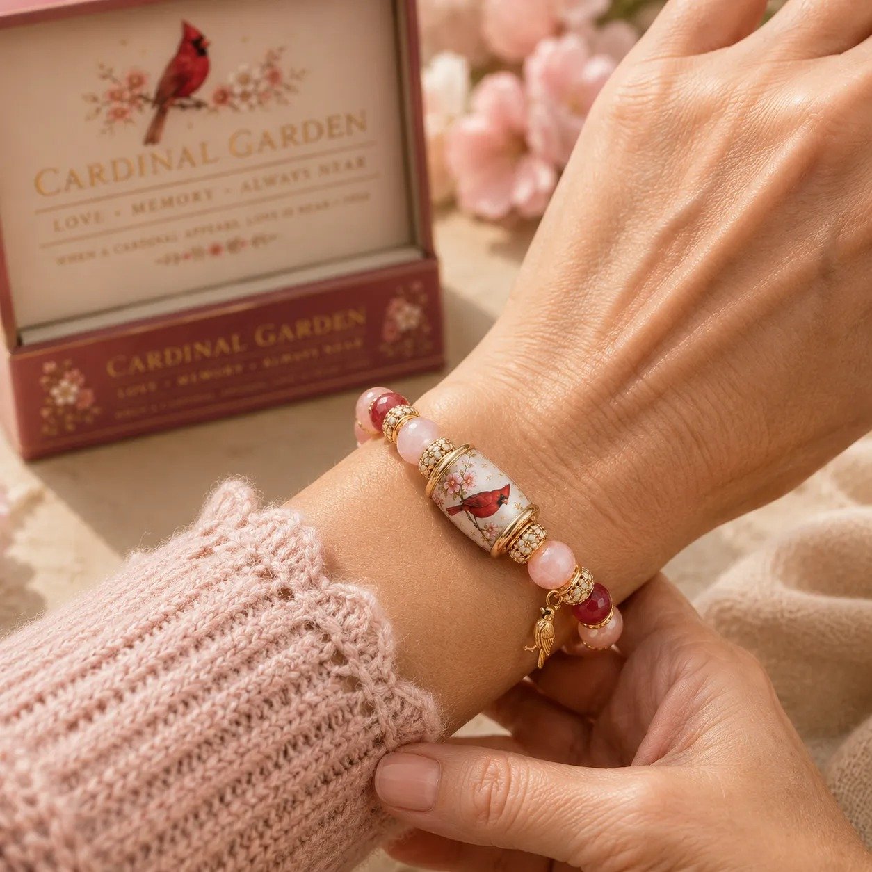 🙏Handmade Blessings Bracelet  with Exquisite Gift Box✨Faith • Hope • Healing • Love