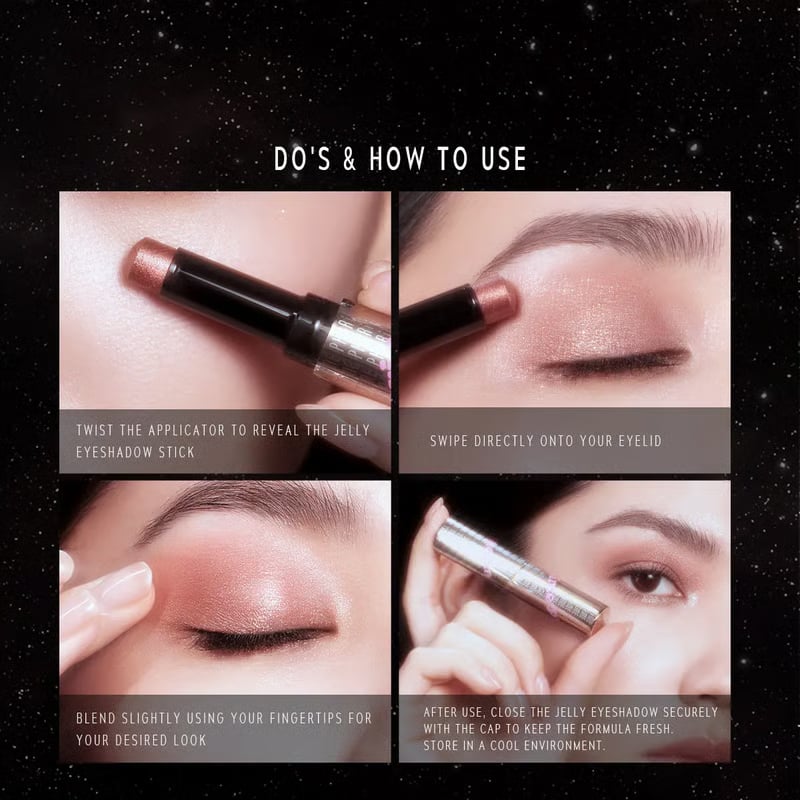 New Launch Gel Eyeshadow Stick - Illuminating Jelly Eyeshadow Stick for Versatile Looks & Easy Application