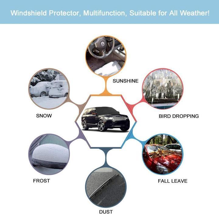 🔥Last Day Promotion 49%OFF🔥 Windshield Snow Cover Sunshade