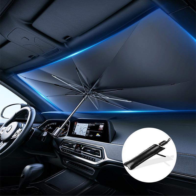 Portable car sunshade, windshield sunshade, foldable windshield sunshade, car exterior accessories, daily car windshield cooling umbrella Portable car sunshade, windshield sunshade, foldable windshield sunshade, car exterior accessories, daily car windshield cooling umbrella