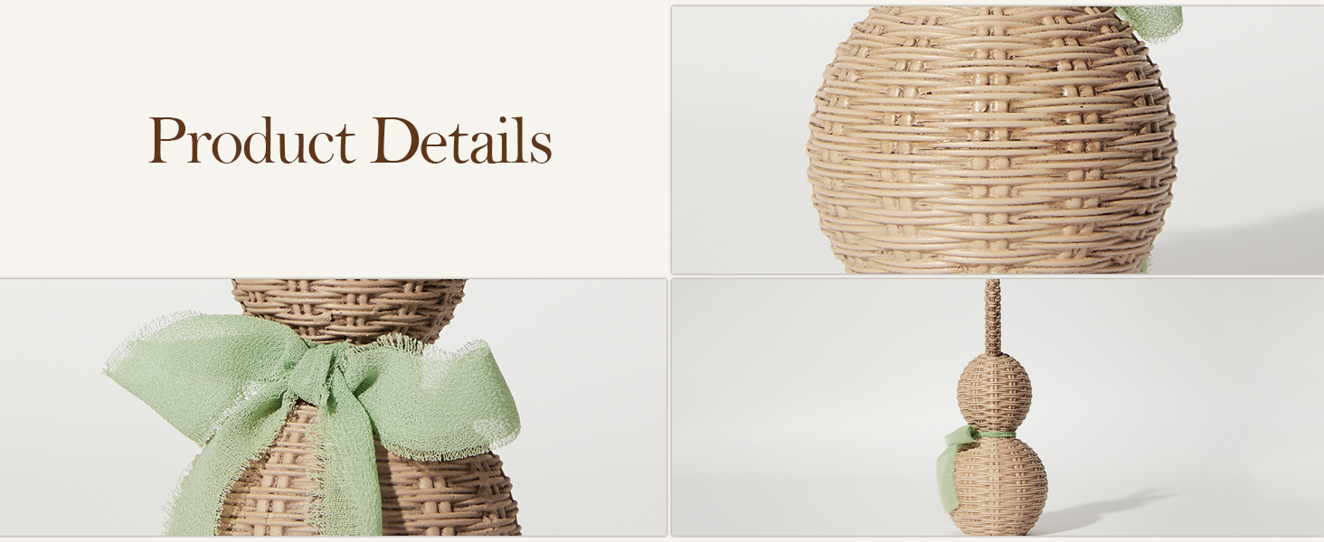 WDS WONDROUS Easter Decorations Bunny Figurines Set