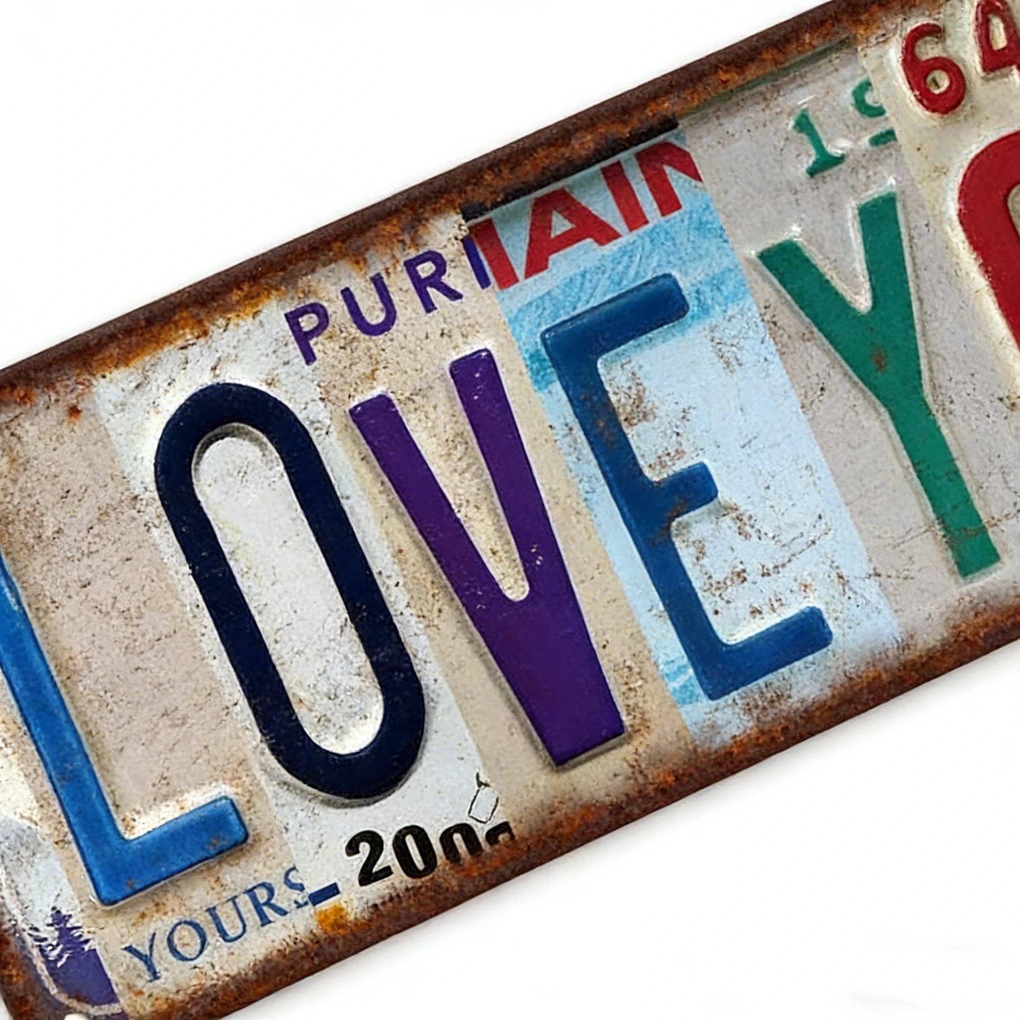 ❤️✨Valentine’s Day “Love You More” Vintage Street Sign – Romantic Metal Wall Decor | 16 × 4 in