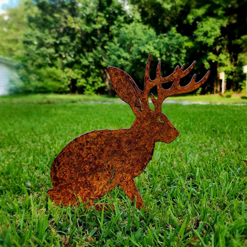 🌿Handmade Metal Garden Art - Rusted Garden Decor
