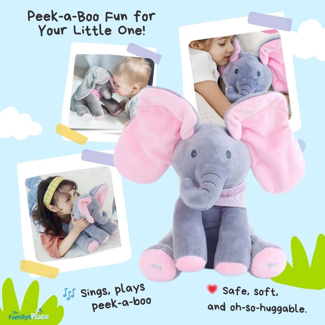 Peek a boo Talking Elephant