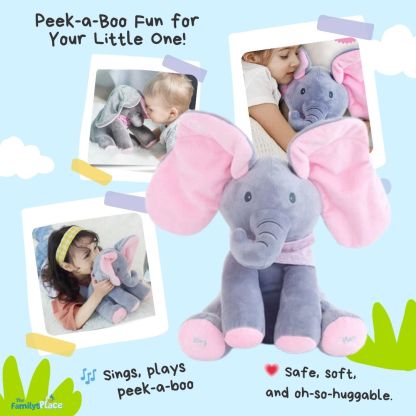 Peek a boo Talking Elephant