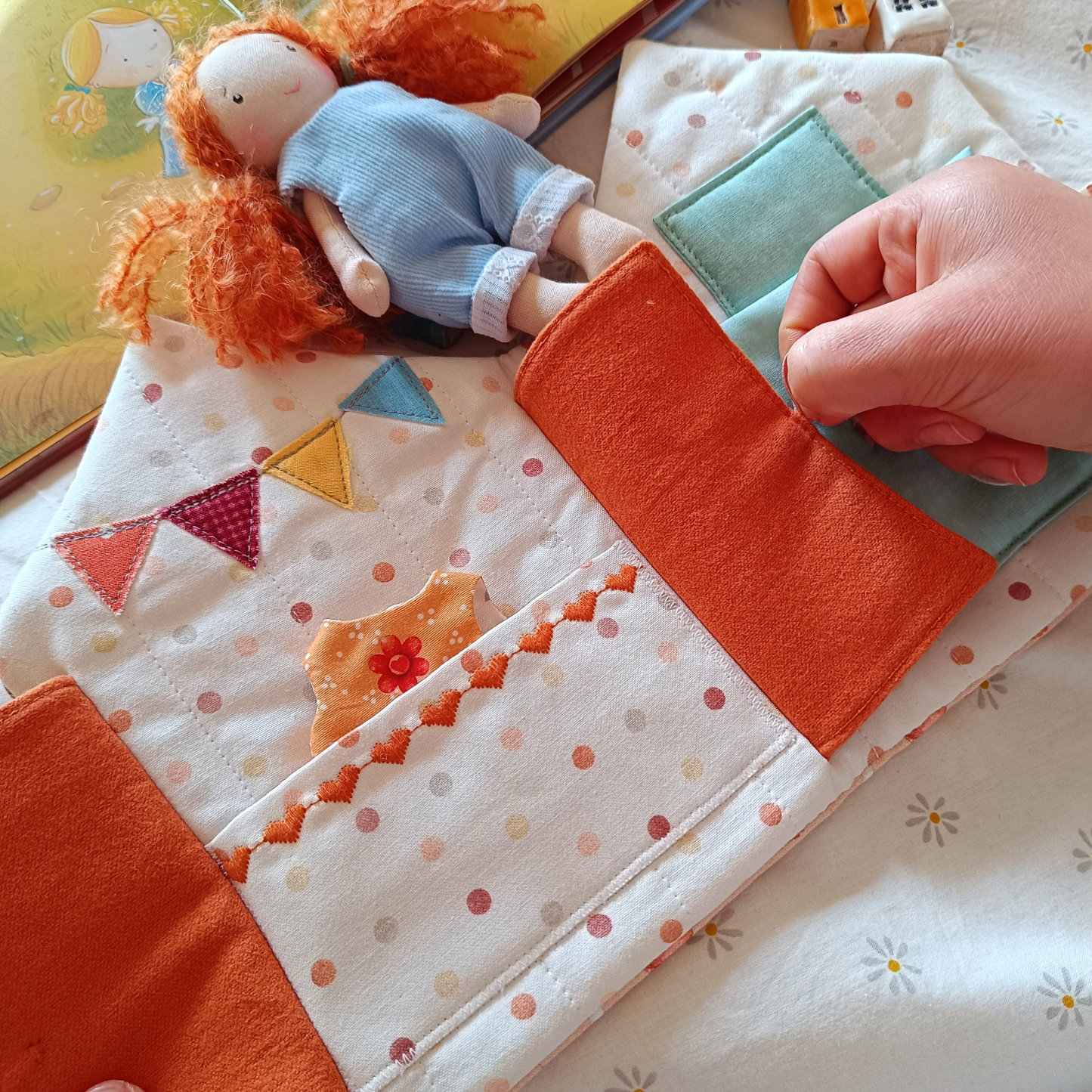 Sewing House & Doll Template Set - With Instructions