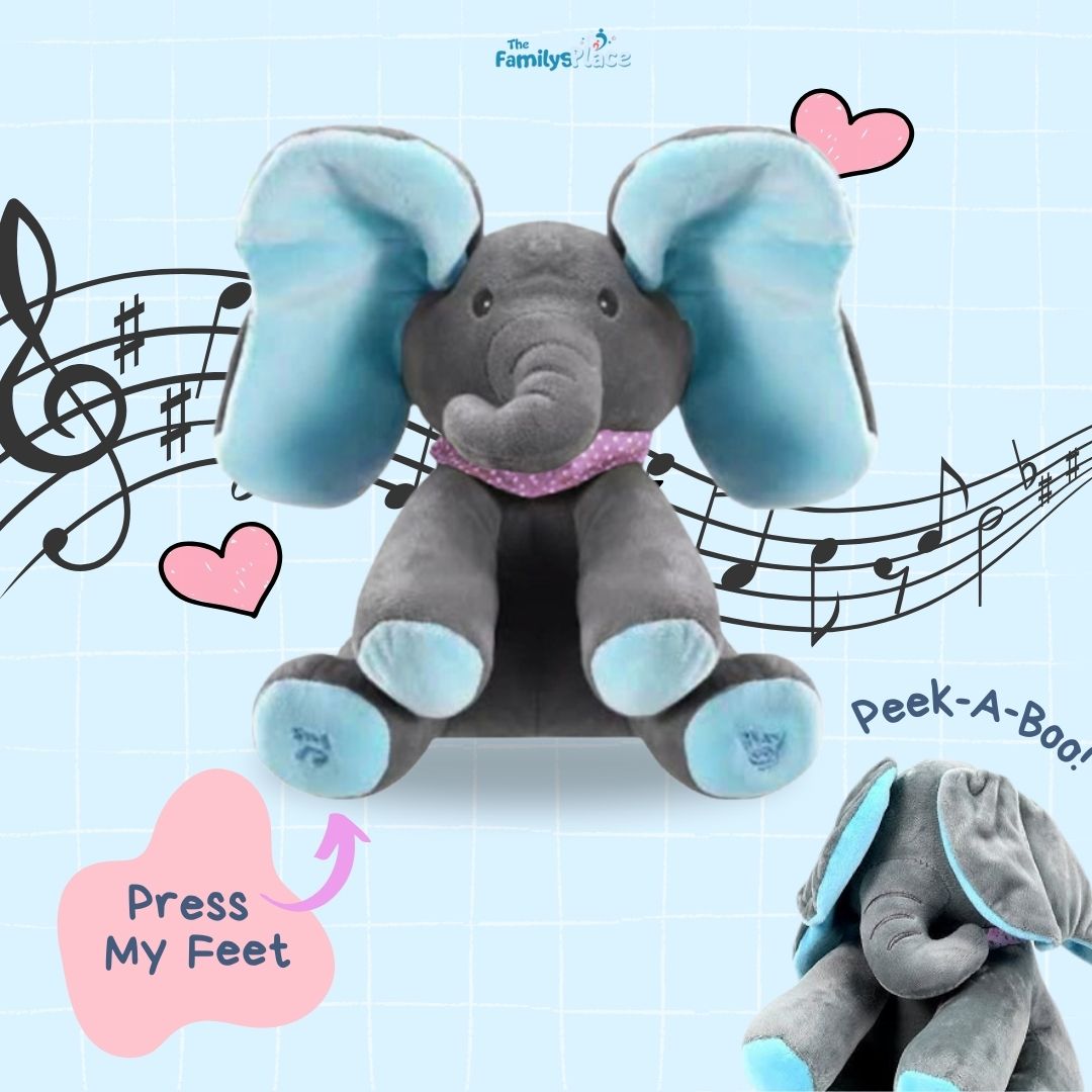 Peek a boo Talking Elephant