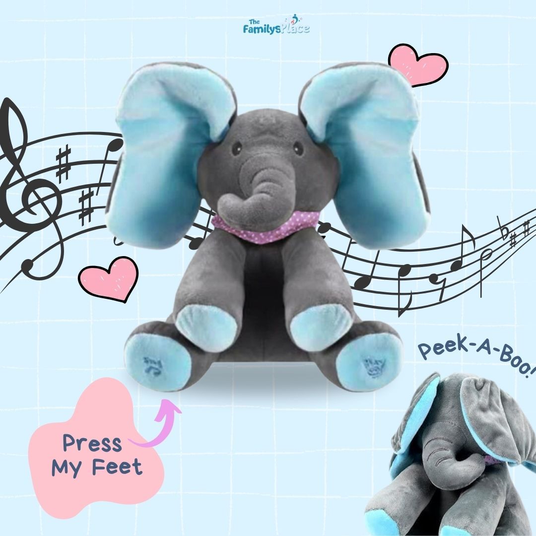Peek a boo Talking Elephant