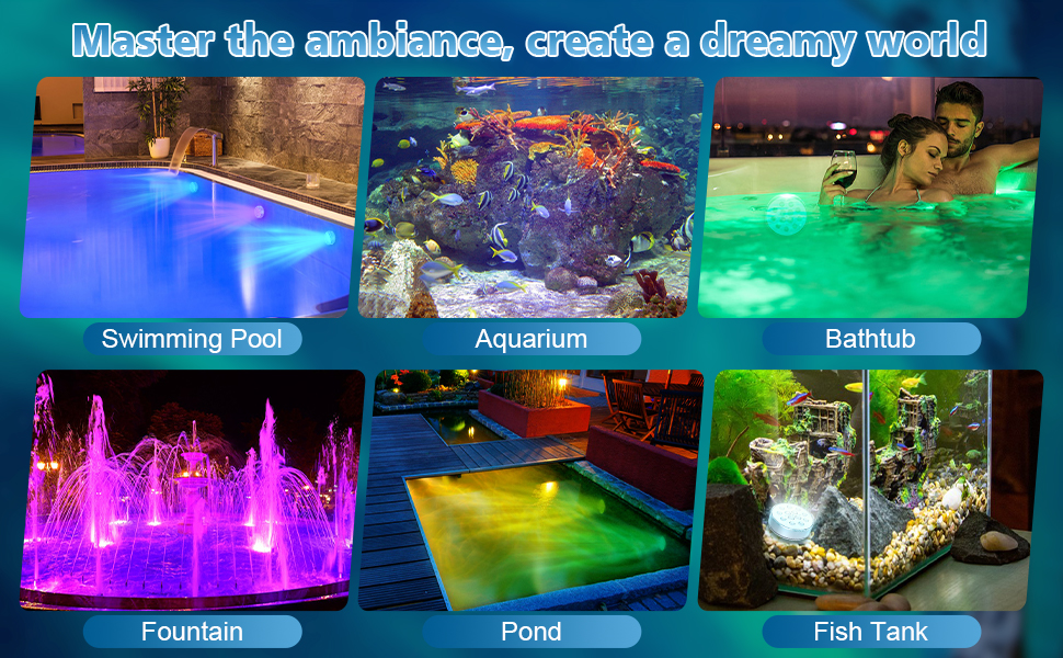 underwater pool lights