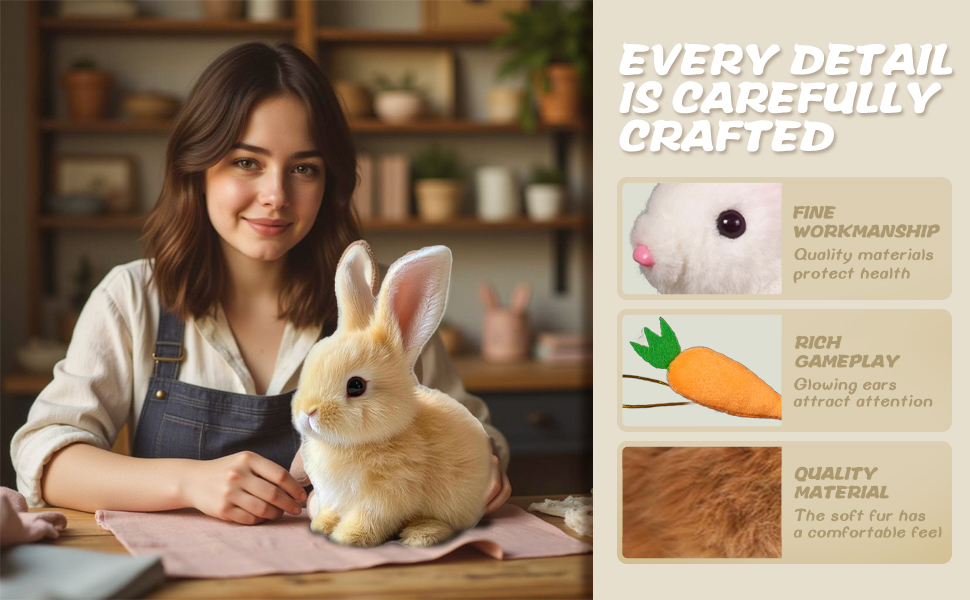 Bunby - My Realistic Bunny Toy