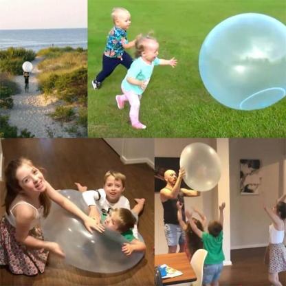 Bubblize™ Endless fun with the inflatable bubble ball