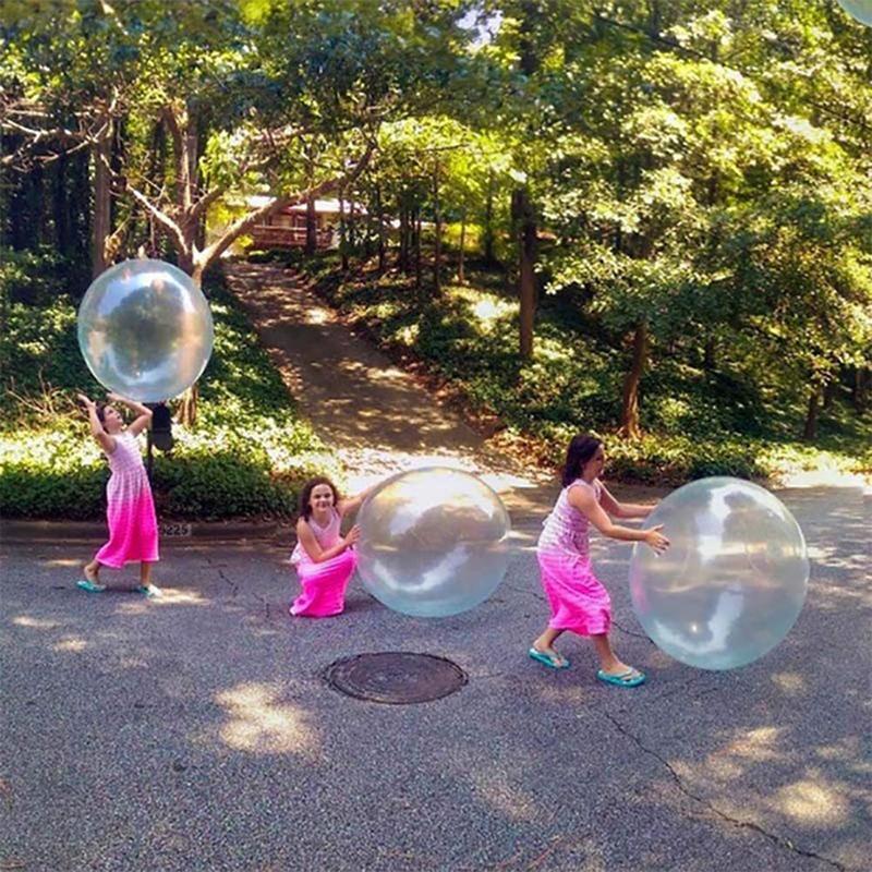 Bubblize™ Endless fun with the inflatable bubble ball
