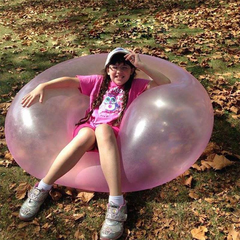 Bubblize™ Endless fun with the inflatable bubble ball
