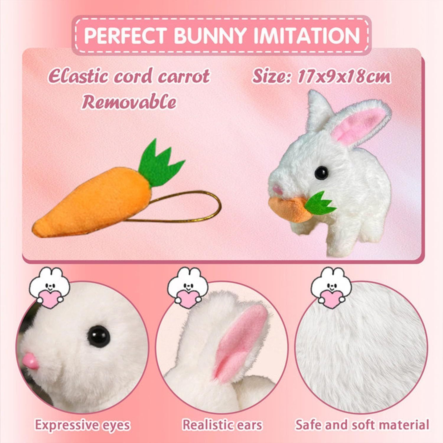 Bunby - My Realistic Bunny Toy