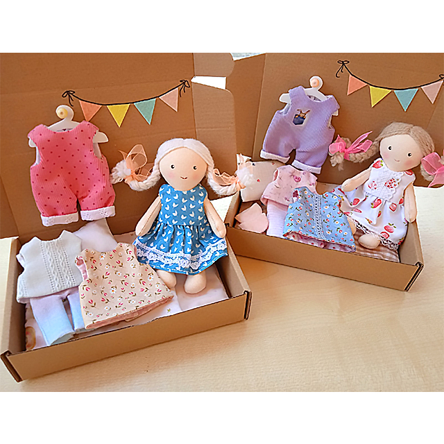 Sewing House & Doll Template Set - With Instructions