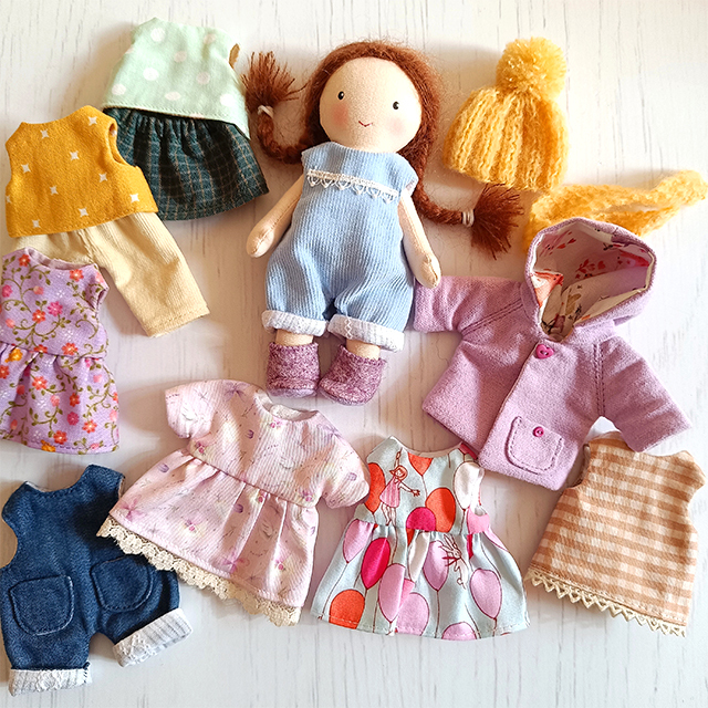 Sewing House & Doll Template Set - With Instructions