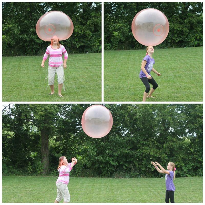 Bubblize™ Endless fun with the inflatable bubble ball