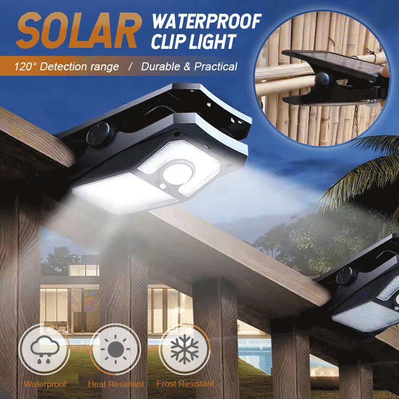 🔥2025 New Arrival - Solar Clip Light