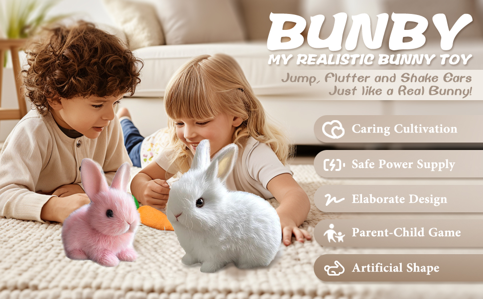 Bunby - My Realistic Bunny Toy
