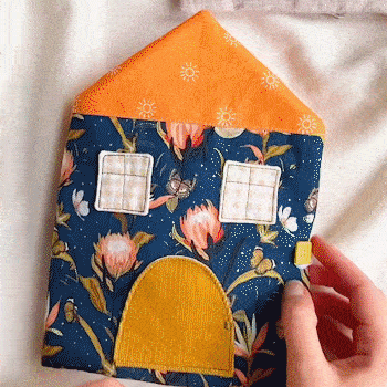 Sewing House & Doll Template Set - With Instructions