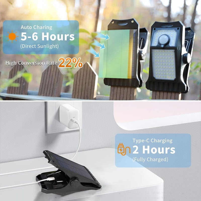 🔥2025 New Arrival - Solar Clip Light