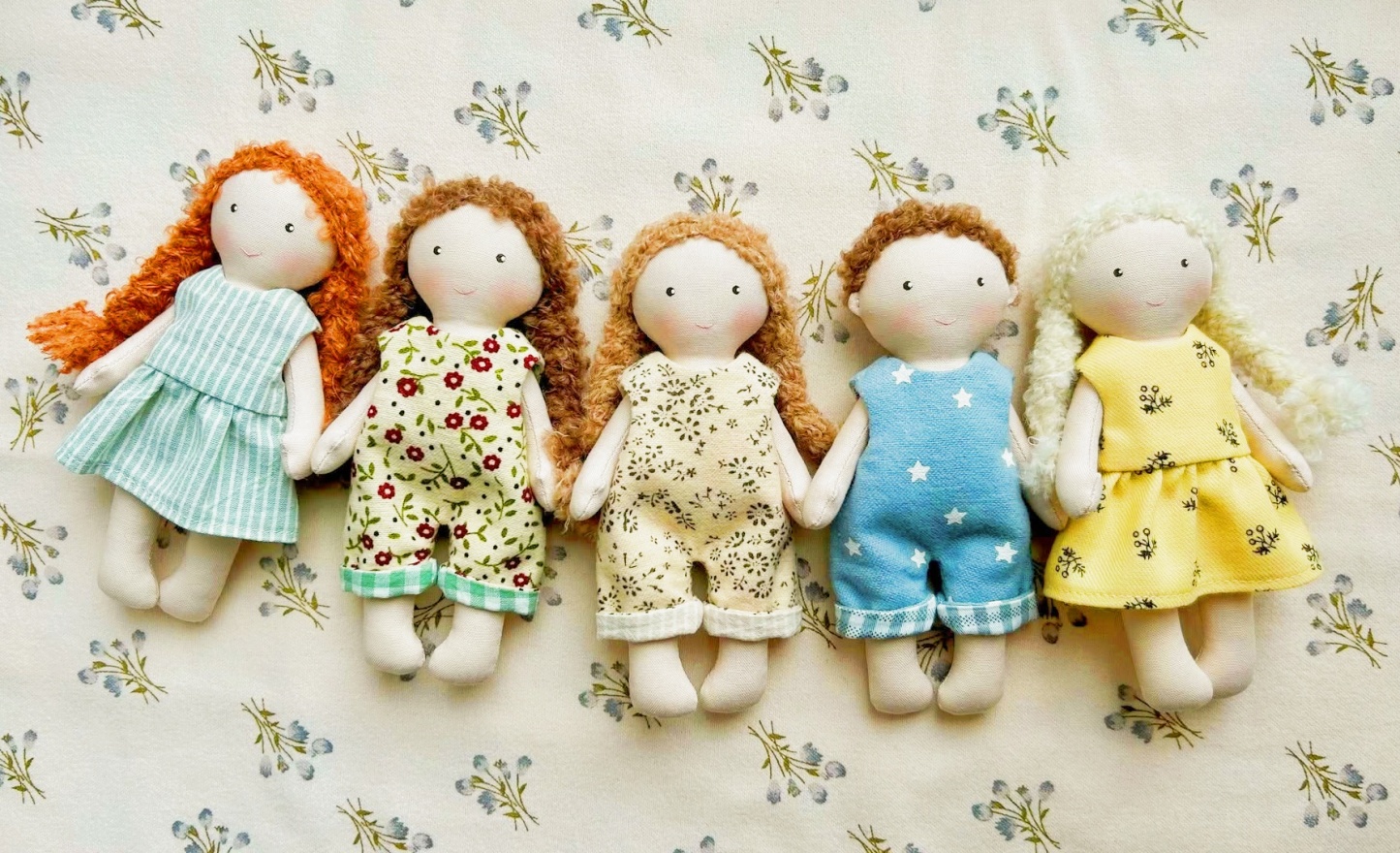 Sewing House & Doll Template Set - With Instructions